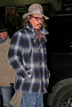 Johnny Depp At The 'Late Show with David Letterman' - December 7 - johnny-depp photo