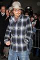 Johnny Depp At The 'Late Show with David Letterman' - December 7 - johnny-depp photo