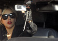 Lady Gaga at the airport - lady-gaga photo