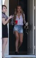 Lindsay Lohan was spotted at her sober living house in Rancho Mirage - lindsay-lohan photo