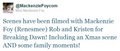 Mackenzie started filming with Rob and Kristen for BD!!!! - twilight-series photo