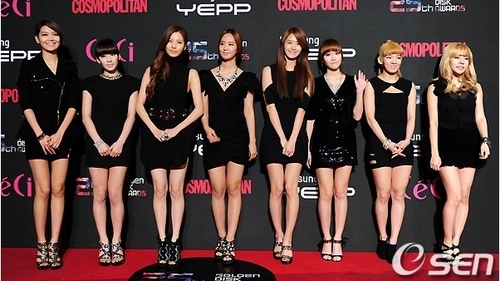  SNSD at the 25th Golden Disk Awards