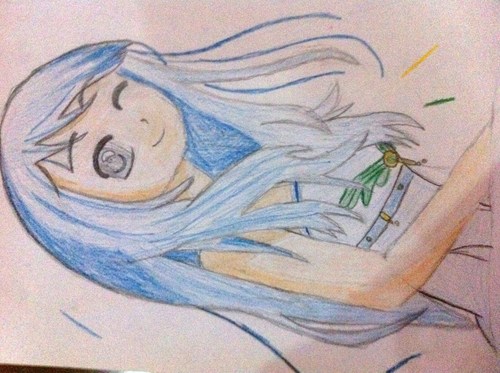  adorable girl, that i drew