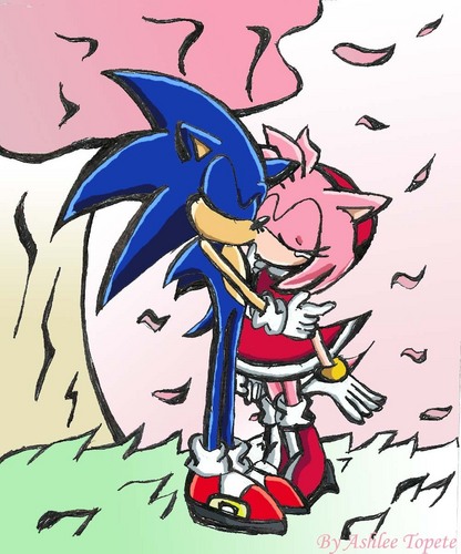  sonic and amy amor