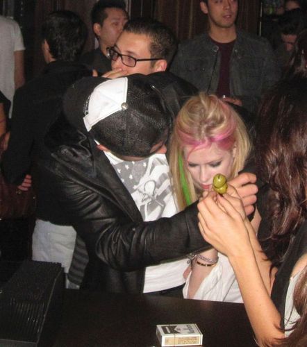  Avril and Brody Spotted At Voyeur Nightclub , LA , 10.12.2010