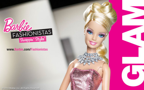  Barbie Fashionistas: Swappin' Styles kertas-kertas dinding