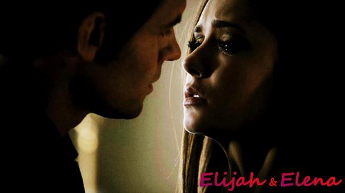  Elijah and Elena hình nền