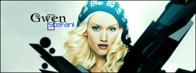  Gwen Stefani banner oleh KimuraRJ