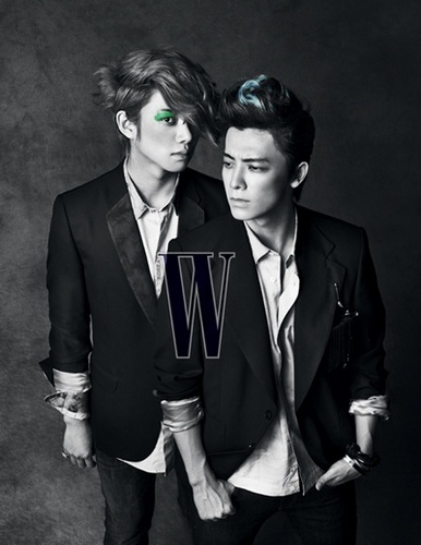  Heechul & Donghae For W korea