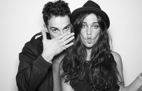  Michael Trevino and Jessica Lowndes