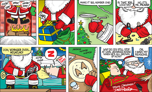  Santa is a Trekki!? ;D