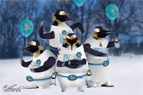  लोल penguins! XD