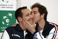 tennis french kiss - tennis photo