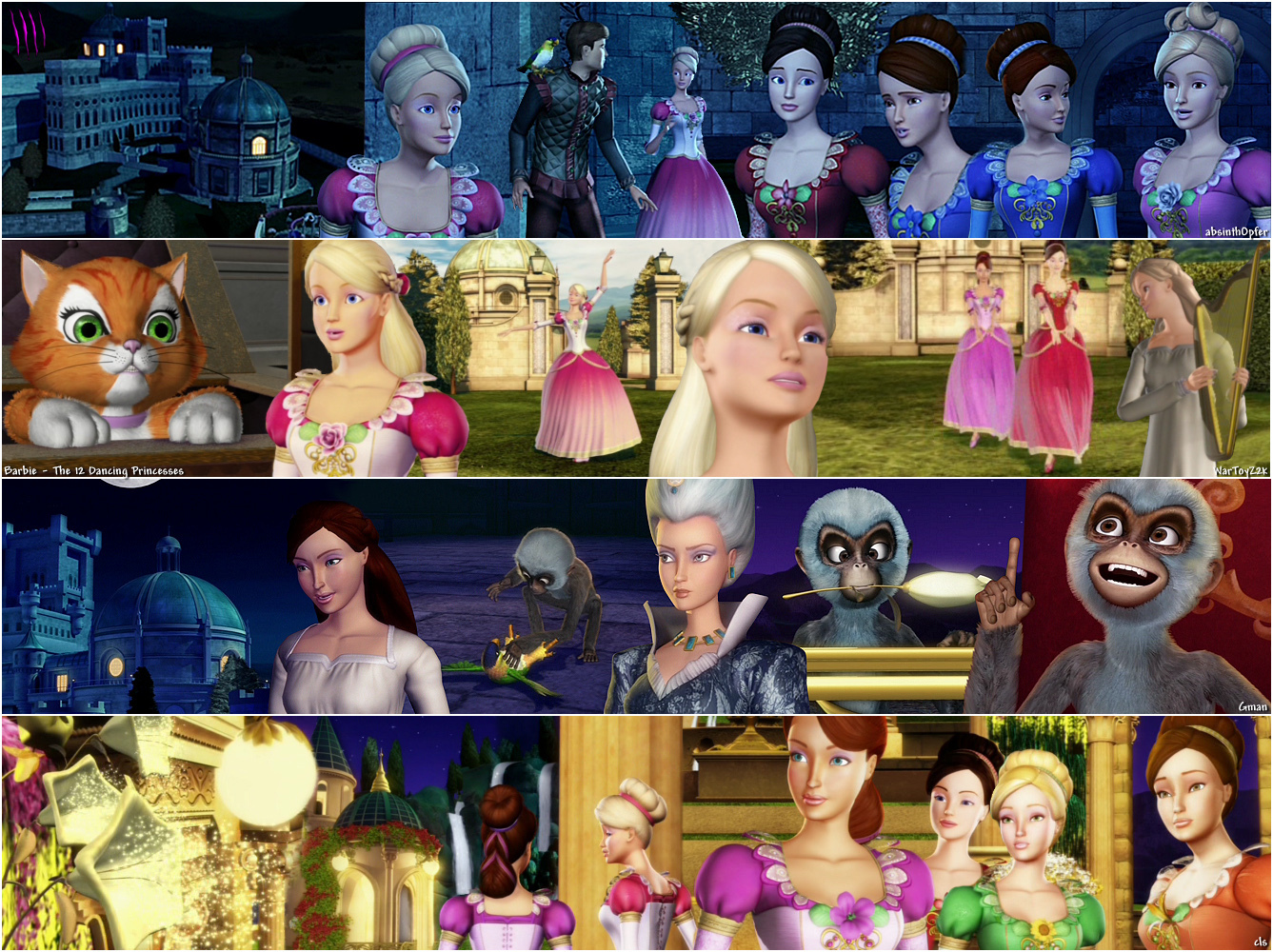 12 princesses - Barbie in the 12 Dancing Princesses Photo (17725482) -  Fanpop