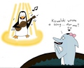 A song, for Doris the Dolphin - penguins-of-madagascar fan art