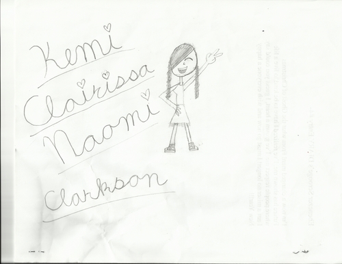  ANOTHER self-drawn OC, Kemi Clairissa Naomi Clarkson!