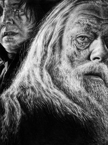  Albus Dumbledore and Snape