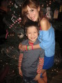 Bella and Davis at the Shake It Up cast christmas party(: - bella-thorne photo