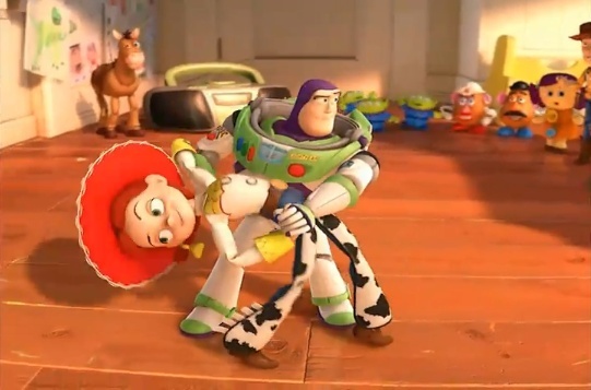 Buzz and Jessie's dance Jessie Toy Story Image 17773383 Fanpop