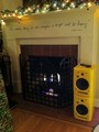 Charlie Chaplin quote on my mantle... Workin on Christmas! - paramore photo