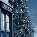 Christmas Tardis - doctor-who icon