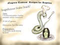 For Snakes- Nagini's cookbook - harry-potter photo