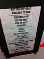 Found an NFG set list backstage! Awww ;) - paramore photo