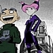 Gizmo and Jinx (From Teen Titans) - animated-couples icon