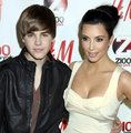 Justin B. and Kim Kardashian - justin-bieber photo