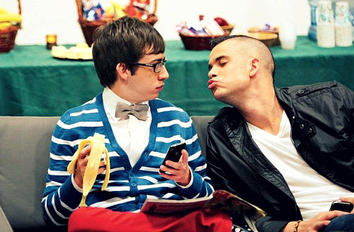 Kevin Mchale and Mark Salling
