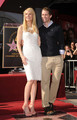 Matthew celebrates Gwyneth Platrow getting honoured on The Walk Of Fame - glee photo