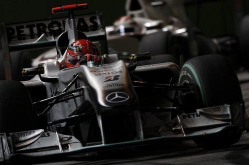  Michael Schumacher 2010 Mercedes GP