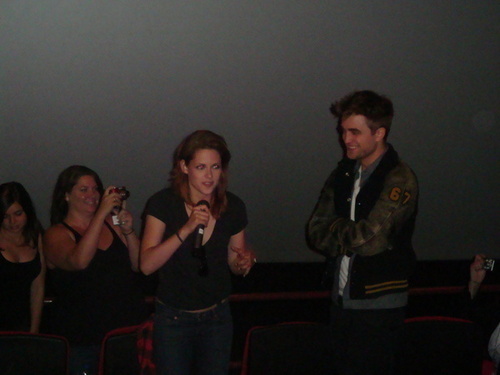 Robert & Kristen At The Eclipse Screening At Century City