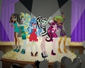 Winners of best dressed @ prom - monster-high photo