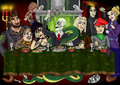 " Last Supper" death eater style - harry-potter photo