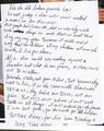A letter MJ wrote - michael-jackson photo