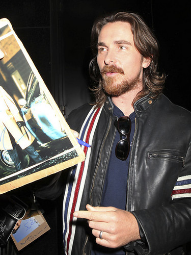 Christian Bale at GMA Studios