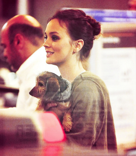  Leighton & her pup :))