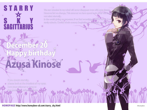 Happy birthday Azusa!