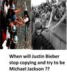 I hate you pic of sh!t called justin - michael-jackson photo