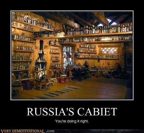 Ivan has hell of a cabinet.