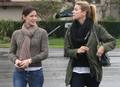 Jen out for lunch with a friend in Brentwood 12/18/10 - jennifer-garner photo