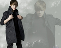 Justin and Vonita Biebers - justin-bieber wallpaper
