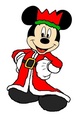 King Mickey - Christmas - mickey-mouse fan art