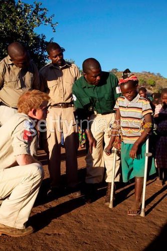  Prince Harry In Mozambique Visits Minefields Cleared দ্বারা The HALO Trust