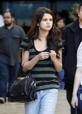  Selena out in LA