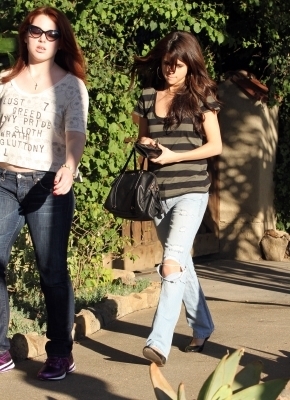  Selena out in LA