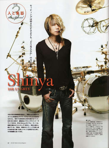  Shinya - Rhythms & Drums Magazine