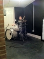 Taylor Jammin on Hayleys drums! - paramore photo