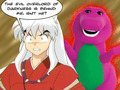 told you barney was evil - anime photo